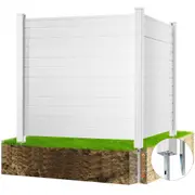 Outdoor Privacy Screens 50" W x 50" H Air Conditioner Fence 2 Panels
