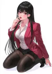 YUMEKO JABAMI Kakegurui Anime Manga Sticker Room Decals Poster A4 6" DIY CS00803