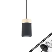 Snap Lighting Pierce Narrow Fabric Downlight to Pendant Light Conversion Kit
