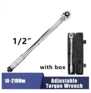 1/2-Inch Drive Torque Wrench 10-210Nm – Micrometer Adjustable Spanner Tool
