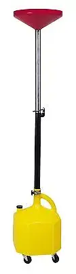 Lisle 11102 8-Gallon Oil Lift Drain w/ Quick-Release Height Adjustment New
