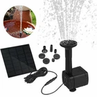 Solar Power Water Feature Pump Garden Pool Pond Fish Aquarium Fountain Filter