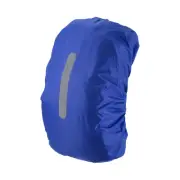30-40L Waterproof Backpack Rain Cover Non-Slip Backpack Cover S Navy Blue