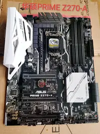 在飛比找Yahoo!奇摩拍賣優惠-華碩PRIME Z270-A AR P 1151針四代內存6