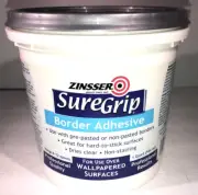 Zinsser SureGrip Professional BORDER ADHESIVE For Wallpaper Surfaces 69984-1 Qrt