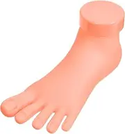Vaguelly Creative Nail Art Foot Practice Model Manicure Training Tool for Skill Development Realistic Skin Feel Durable Design for Nail Beauty Techniques
