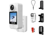 SJCAM C300 Pocket Action Camera 4K30fps, 1.33 Inch Touchscreen Sports Camera, 2.4G/5G Dual WiFi 20MP Helmet Camera, 6-axis Ice Underwater Camera 30 m/98 ft Waterproof