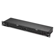 Dual Channel 15-Band Stereo Graphic Equalizer 1U Rack Mount for Home Audio B5S2