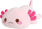 Axolotl Stuffed Doll | Simulated Plush Animal Pillow,Adorable Axolotl Doll for Living Room, Bedroom, Shelf, Table, Study Or Nursery