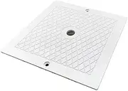 Generic 10'' Skimmer Cover, Swimming Pool Skimmer Cover, Easy Installation White Plate, Debris Tank, Deck Cover for SP1082 above Ground