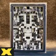 Dan & Dave Smoke & Mirrors Circuit carved playing cards by Victor de Urda