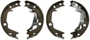 Rear parking brake shoe & lining kit fits kia soul 2009-2013 1.6l petrol