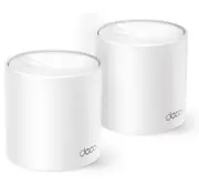 TP-Link Deco X50 Pro(2-pack) AX3000 Whole Home Mesh WiFi 6 System, 574 Mbps at 2.4 GHz + 2402 Mbps at 5 GHz, Deco App, Router/AP Mode, IPv6, IPTV