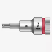 Wera 003822 1/2" Drive Zyklop Hex-Plus Bit Socket with Holding Function 6mm