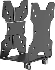 AsrMyjcx Mini PC VESA Mount Under Desk Computer Mount Easy Installation Variable Depth Computer Case CPU Holder for Monitor Stand DIY