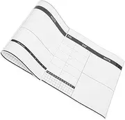 HOMSFOU Blackboard Calendar Whiteboard Wall Planner Apartment Decor White Board Dry Erase Schedule Board Planning Boards Small White Board Dry Erase Planner Dorm Essentials Coated Paper