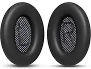 Replacement Earpads Cushions for Bose QuietComfort 35 (QC35) & Quiet Comfort 35 II (QC35 ii) Headphones, Premium Ear Pads with Softer Leather & Noise