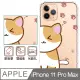 反骨創意 APPLE iPhone 11 Pro Max 6.5吋 彩繪防摔手機殼 Q貓幫系列-桔主兒