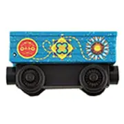 Replacement Green Cargo Cart for Thomas and Friends Wooden Train Set - FXT66