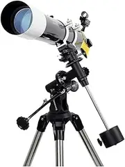 Lunar Telescope for Kids Capable of 90x Magnification, Eyepieces - Portable & Easy to Use Lightweight Portable Telescope
