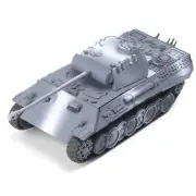 1:72 German Leopard A Type Tank Vehicle Military Model Unassembled Kit Deco/Gift