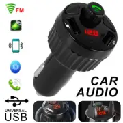 Car Bluetooth FM Transmitter Wireless Bluetooth 5.0 FM Radio Adapter with weXCa