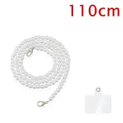 Universal Crossbody Phone Lanyard New Pearl Beaded Straps 20/50/80/110Cm Length