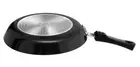 Futura Hard Anodised 25 cm Frying Pan/Fry Pan/Skillet Induction Base With Lid