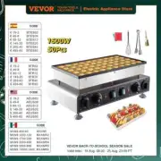 Electric Waffle Maker 50PCS Mini Dutch Pancake Maker Dorayaki Machine Waffreras