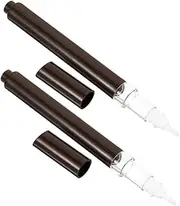 Baluue 2ml Lip Gloss Pen Window Nail Oil Applicator Pen Brush Tip for Beauty Routine