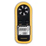 Digital Mini LCD Wind Speed Meter Anemometer NEW & Temperature Thermometer AU