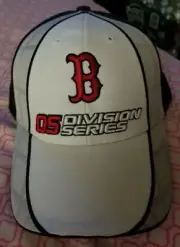 Boston Red Sox 2005 MLB Division Series Locker Room Hat World Series men's OSFA