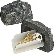 Key Safe Lock Box,Hidden Safe, Spare Key Lock Box for Outside Safe for Outdoor Garden or Yard,Looks Like Real Stone