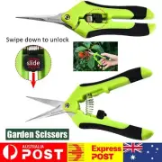 2/1 PCS Pruning Shears Plant Scissors Trim Trees Snips Branch Garden Secateurs