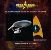 Star Trek 50th Anniversary Shaped Vinyl La La Land OOP L/E of 1701 NEW & SEALED!