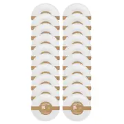 240pc Lemon & Lime Eco/Biodegradable/Compostable Disposable 18cm Side Bowl White