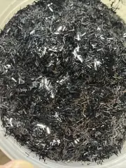 50g Bulk Mate Black Tinsel Glitter Nail Art Tumbler Solvent Resistant