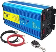 Pure Sine Wave Power Inverter 3000W 4000W 5000W 6000W 8000W 12V 24V to AC 220V 230V 240V Voltage Converter with AC Outlets Converter for RV Camping Camera TV ?Fridge /4280