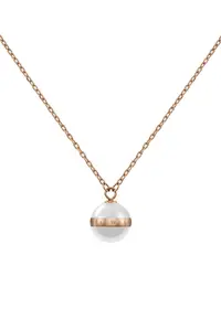 在飛比找ZALORA購物網優惠-Aspiration Necklace Rose Gold 