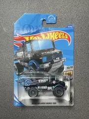 2017 HOT WHEELS Mercedes-Benz Unimog 1300 - HW METRO 10/10 - SWAT TREASURE HUNT