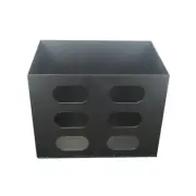 20L Black Aluminium Jerry Can Holder For 4wd Aluminium Toolbox Canopy