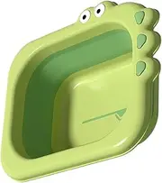 Abaodam Collapsible Wash Basin Baby Safe Foldable Design for Newborn Bathing Kitchen Bathroom