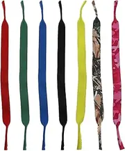 [SING F LTD] 7PCS Glasses Strap Retainer Band Lanyard for Sports Eyeglass Sunglass Reading Glasses Elastic Anti-Slip Eyewear Cord Rope Holder for Men Women Kids Multicolor