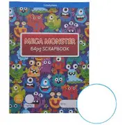 Studymate 333x240 100gsm PP Mega Monster Scrapbook 64 Page