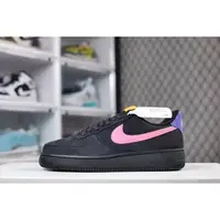 在飛比找蝦皮購物優惠-耐吉 高品質 Nike Air Force 1 07 黑色粉