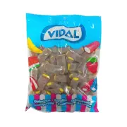 Vidal XL Sour Cola Gummies 1kg - Deliciously Tangy Cola Flavor Candy