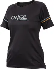 Oneal Soul Short Sleeve Ladies Bicycle Jersey, black, Size XL for Women