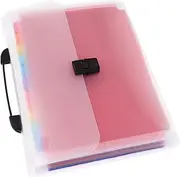 Parliky Document Organizer Folder Folder Bill Organizer Pockets Receipt Storage Holder for Office