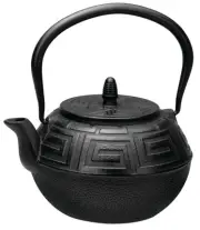 Avanti Majestic Cast Iron Teapot (Black) - 1.2 Litre