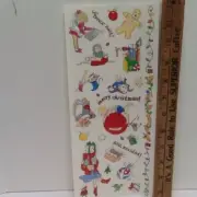 12" Merry Christmas Feliz Navidad Joyeux Noel SCRAPBOOK Stickers International